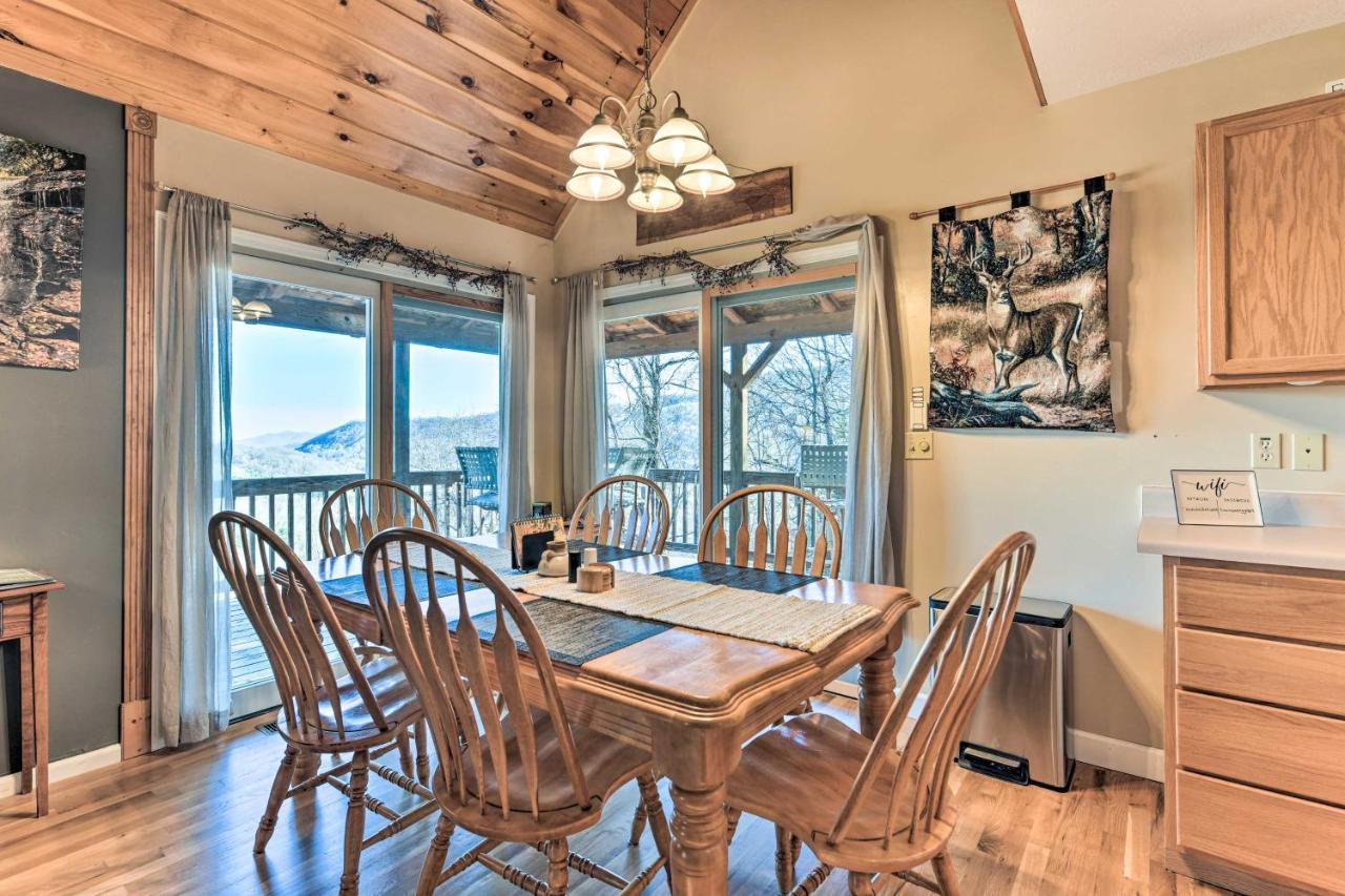 Maggie Valley Home With Mountain Views And Decks! Екстер'єр фото
